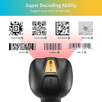 Amazon.co.jp: NETUM バーコードスキャナー アップグレードされ